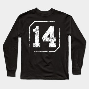 Sport 14 Jersey team | T Shirt Baseball Hockey Basketball soccer football Long Sleeve T-Shirt